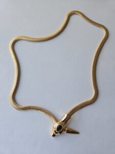 Colar Lt Ban Serpente c/ Gota e Reds ESM 50cm